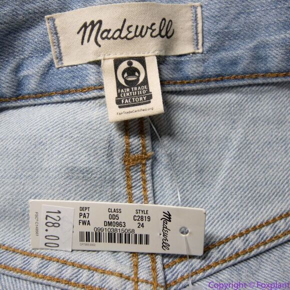NEW Madewell The Perfect Vintage Jean in Fitzgerald Wash, 24 - Picture 12 of 16